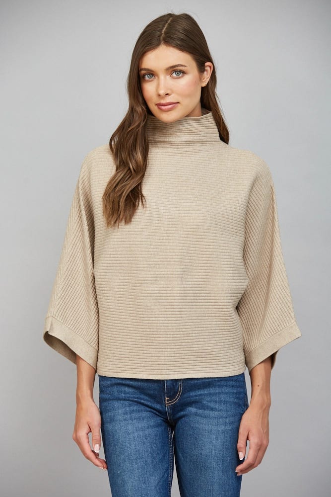 Amber Mock Neck Sweater