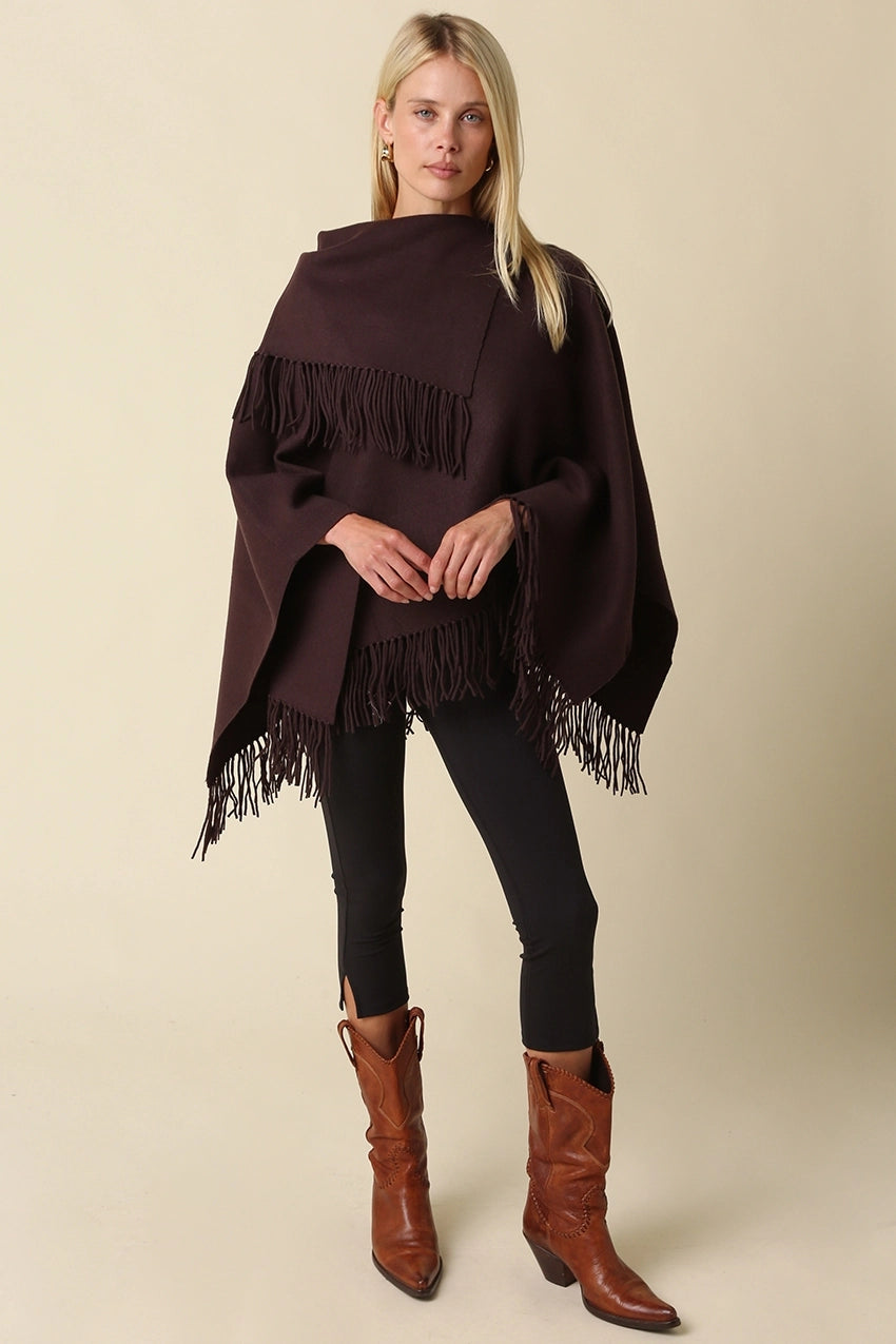 Flynn Fringe Poncho