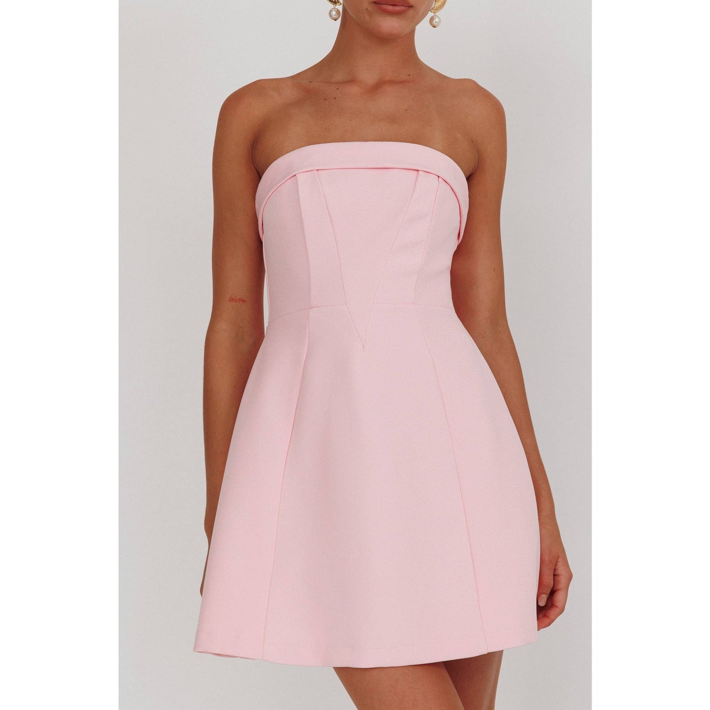Juliet Mini Dress -Pink