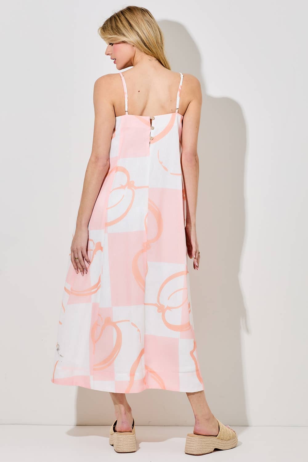 Villa Maxi Dress- Peach