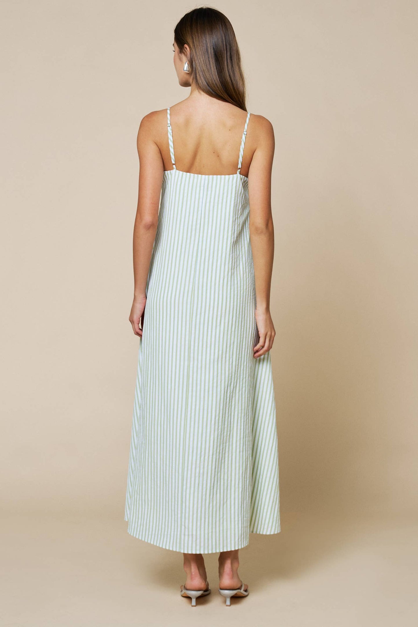 Green Stripe Maxi