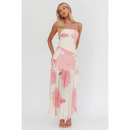 Pink Beachy Maxi Dress