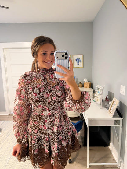 Lacy Mini Dress