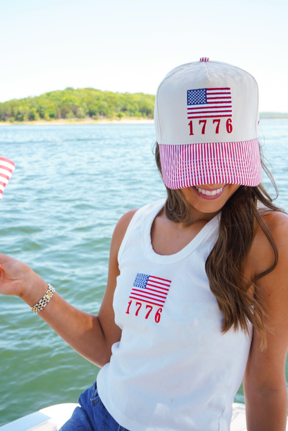 1776 American Flag Hat