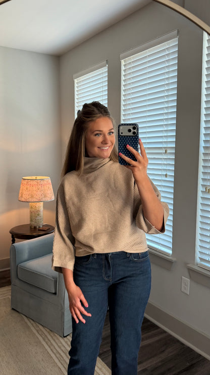 Amber Mock Neck Sweater