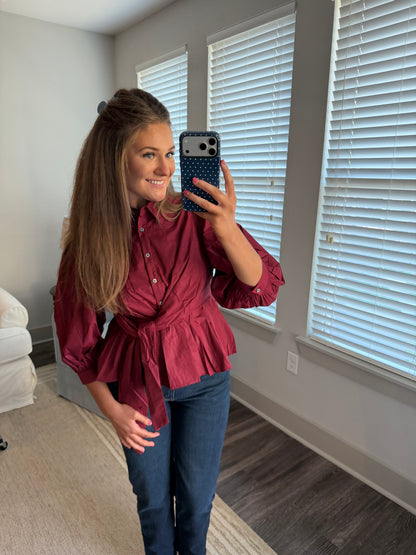 Brandy Puff Sleeve Top
