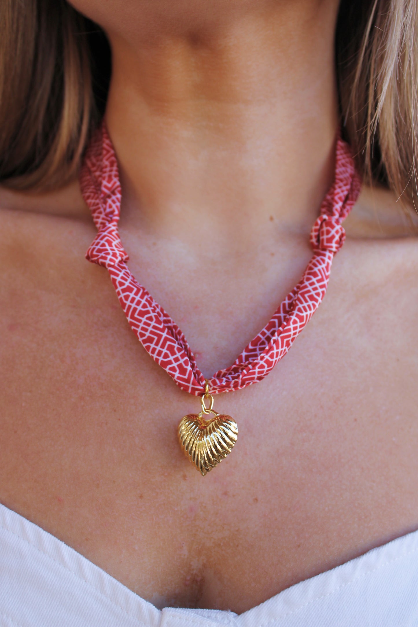 Scarf Charm Necklace