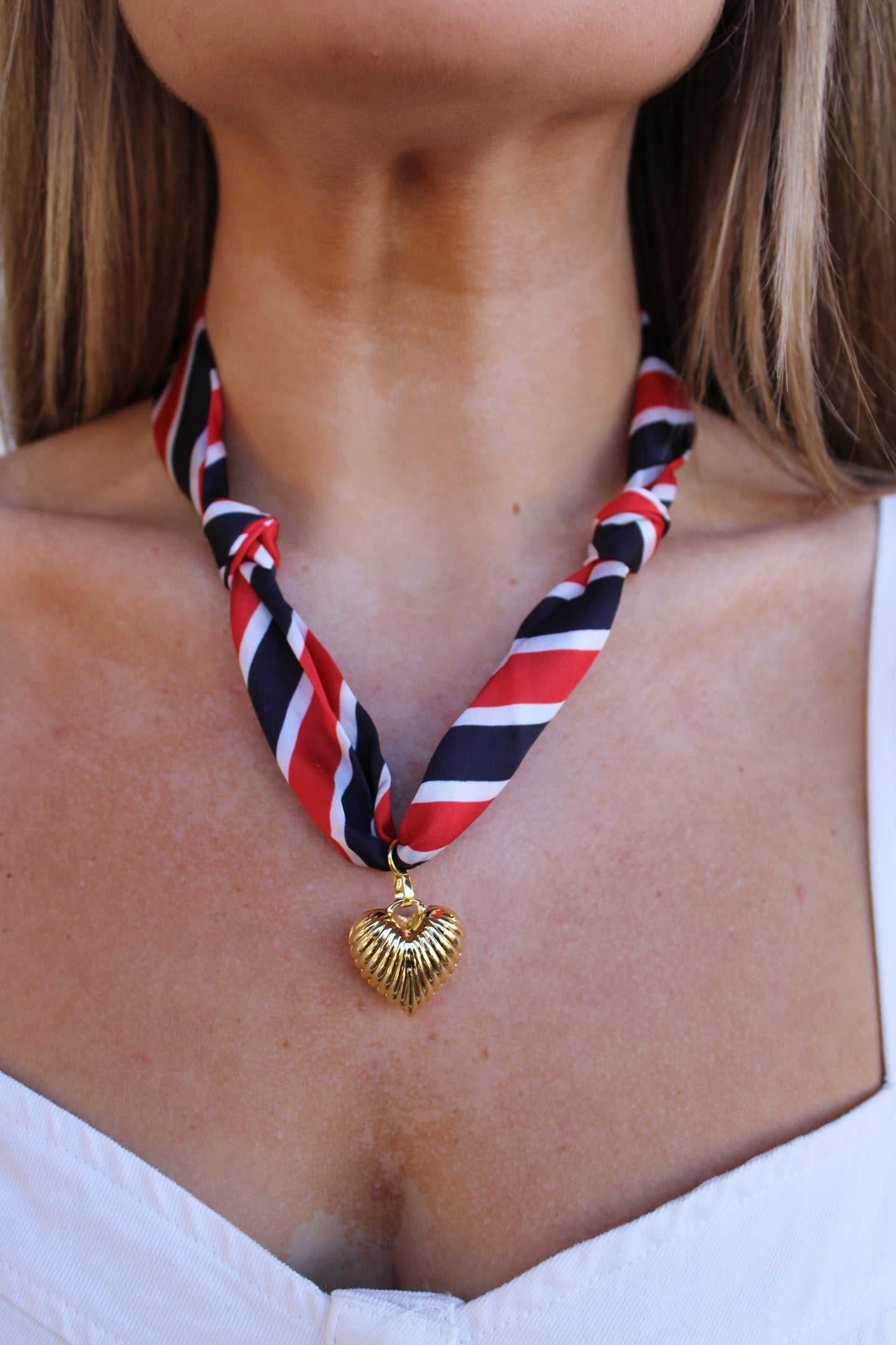 Scarf Charm Necklace