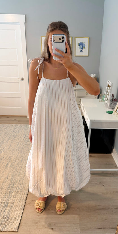 Lowcountry Striped Maxi Dress