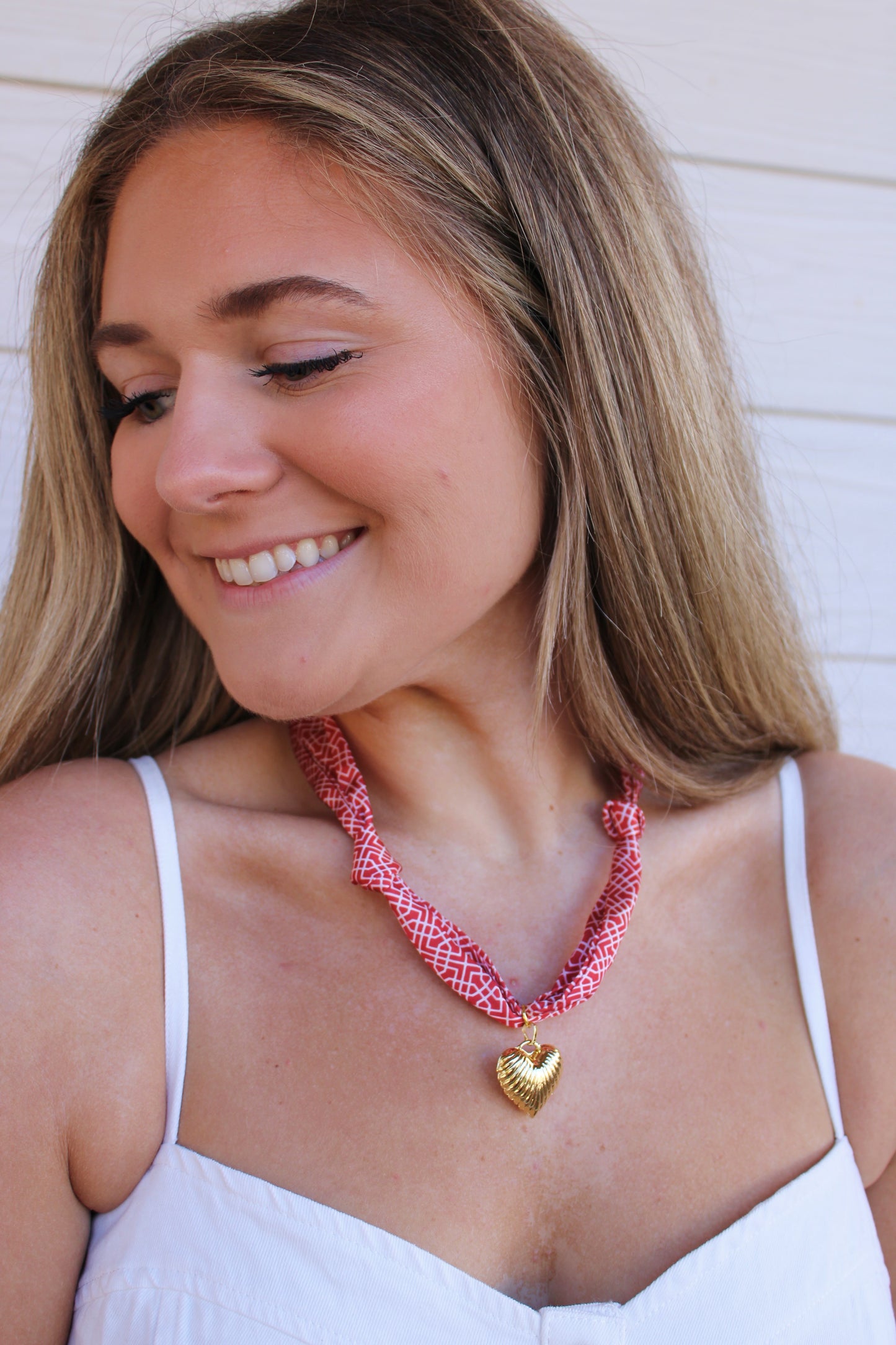 Scarf Charm Necklace