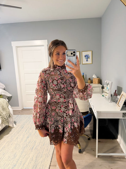 Lacy Mini Dress