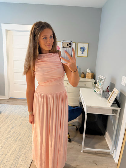 Riley Maxi Dress -Pink