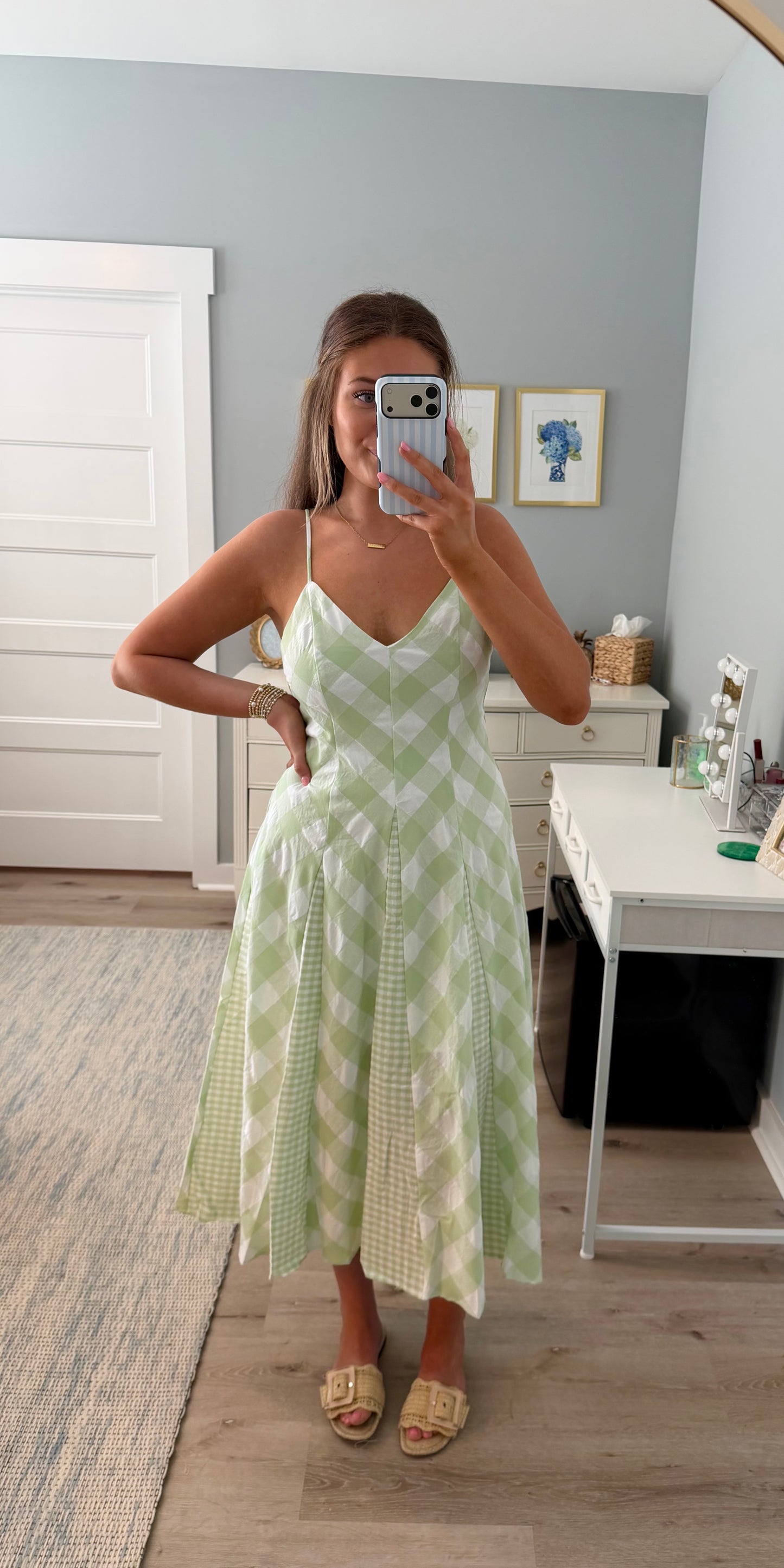 Brunch Printed Midi