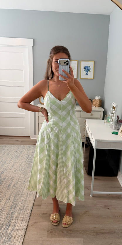 Brunch Printed Midi Dress