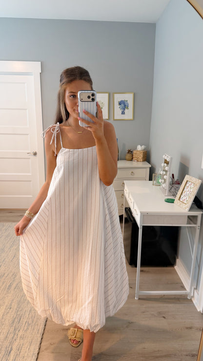 Lowcountry Striped Maxi Dress