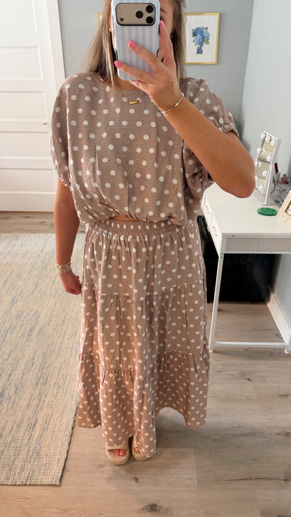 Sally Polka Dot Top
