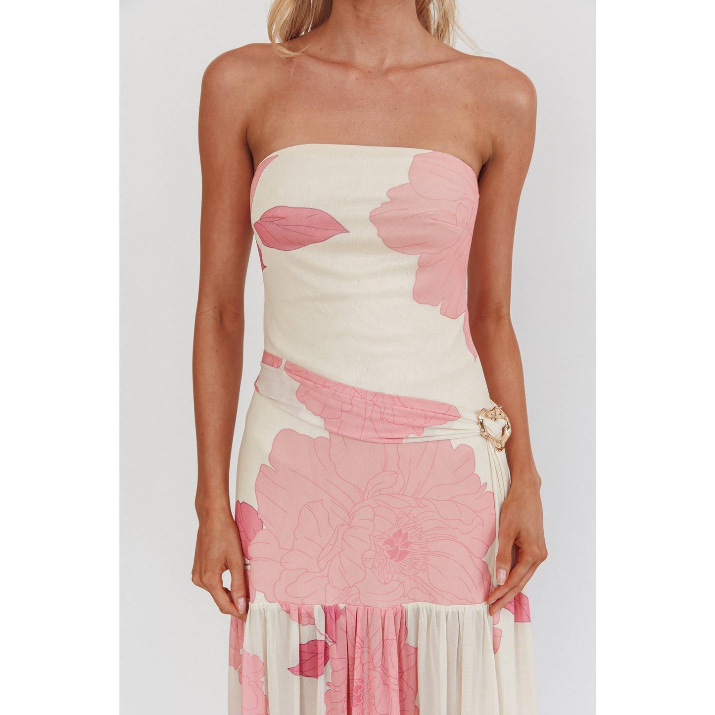 Pink Beachy Maxi Dress