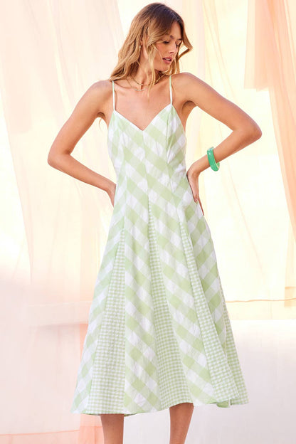 Brunch Printed Midi Dress