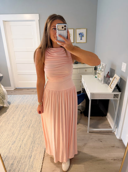 Riley Maxi Dress -Pink