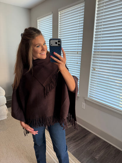 Flynn Fringe Poncho