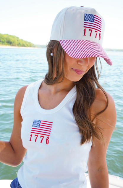 1776 American Flag Hat