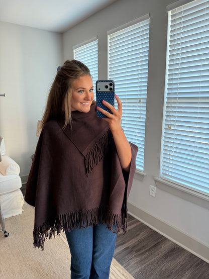 Flynn Fringe Poncho