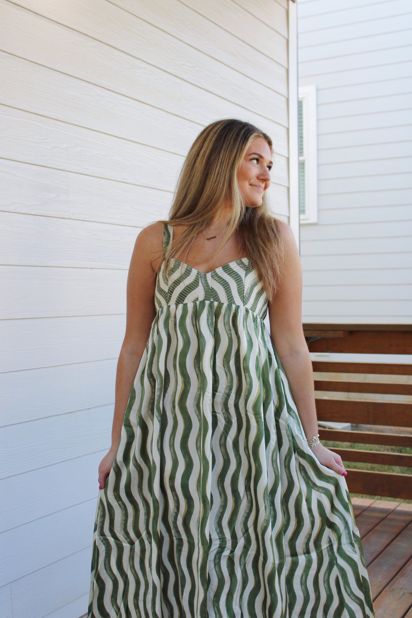 Wendy Satin Midi Dress