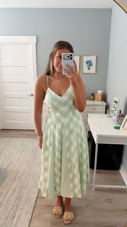 Brunch Printed Midi Dress