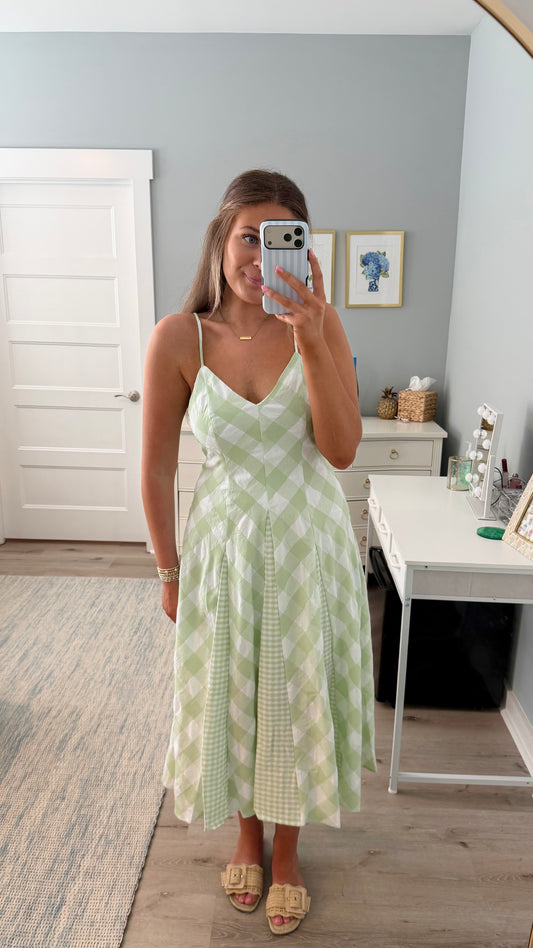 Brunch Printed Midi Dress