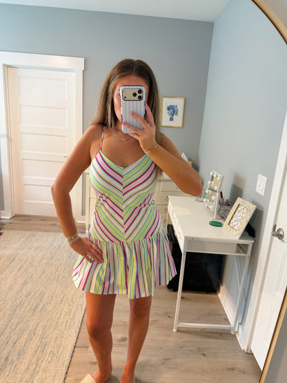 Vibrant Mini Dress