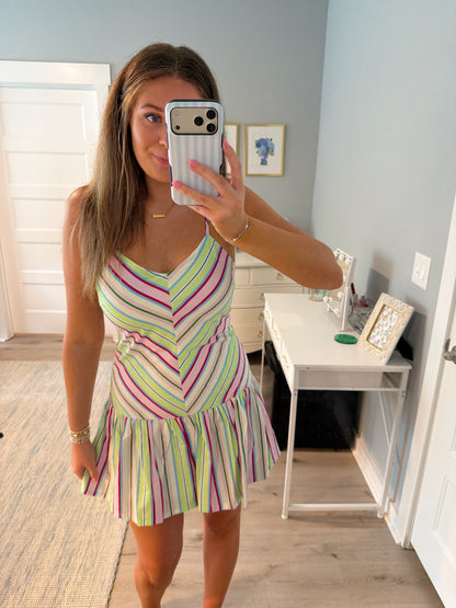 Vibrant Mini Dress