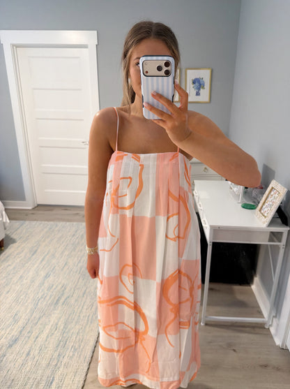 Villa Maxi Dress- Peach