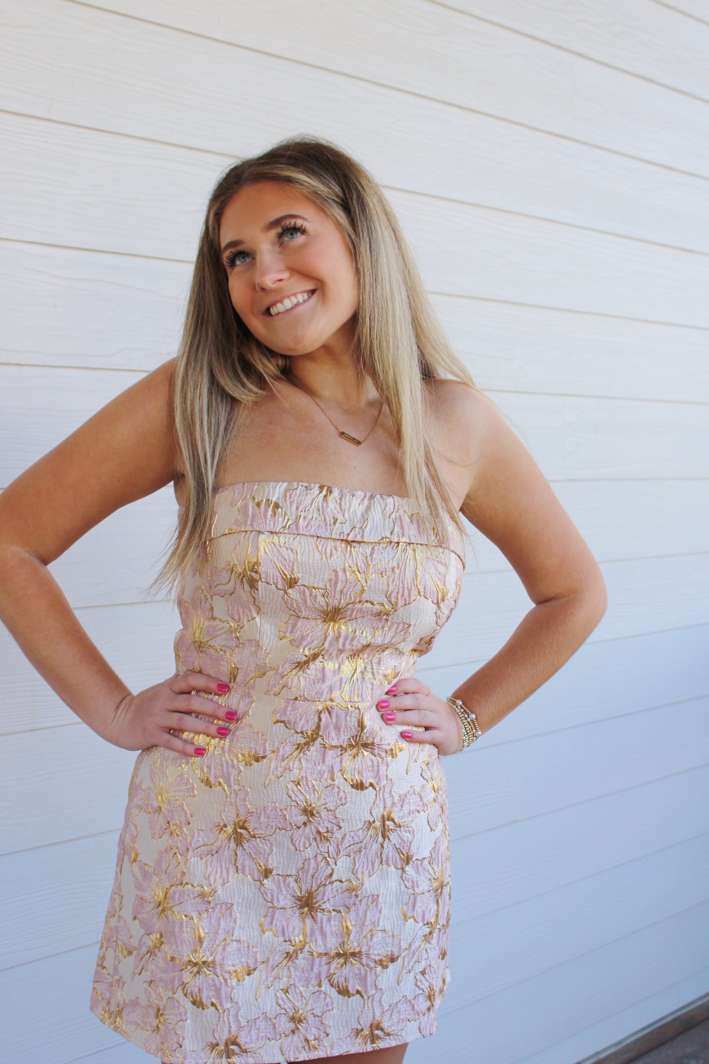 Bella Textured Mini Dress