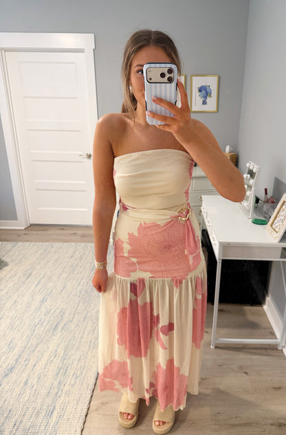 Pink Beachy Maxi Dress