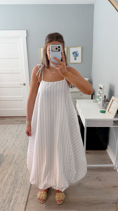 Lowcountry Striped Maxi Dress