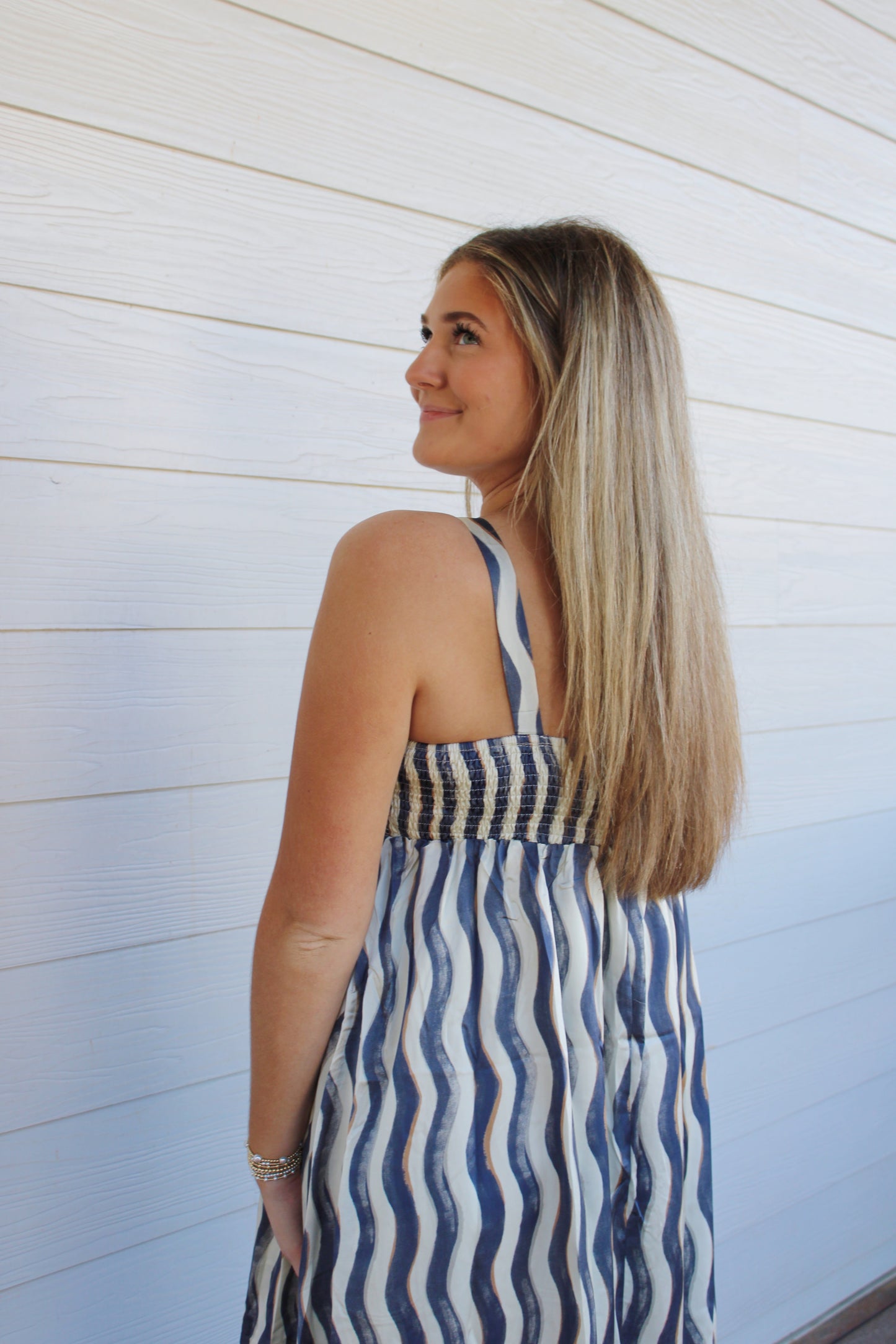 Wendy Satin Midi Dress