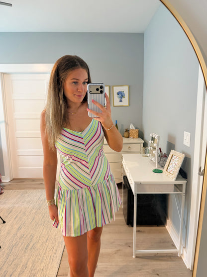 Vibrant Mini Dress