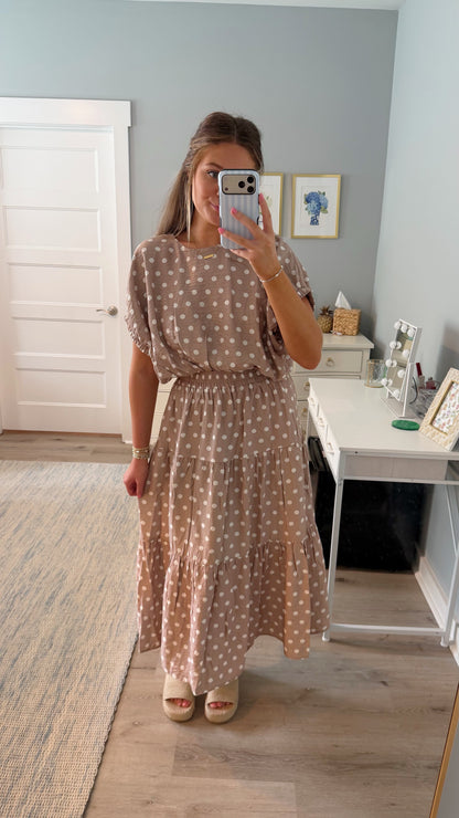 Sally Polka Dot Top