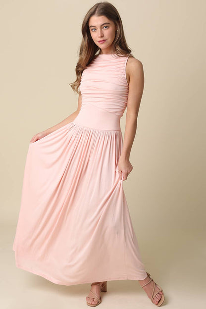 Riley Maxi Dress -Pink