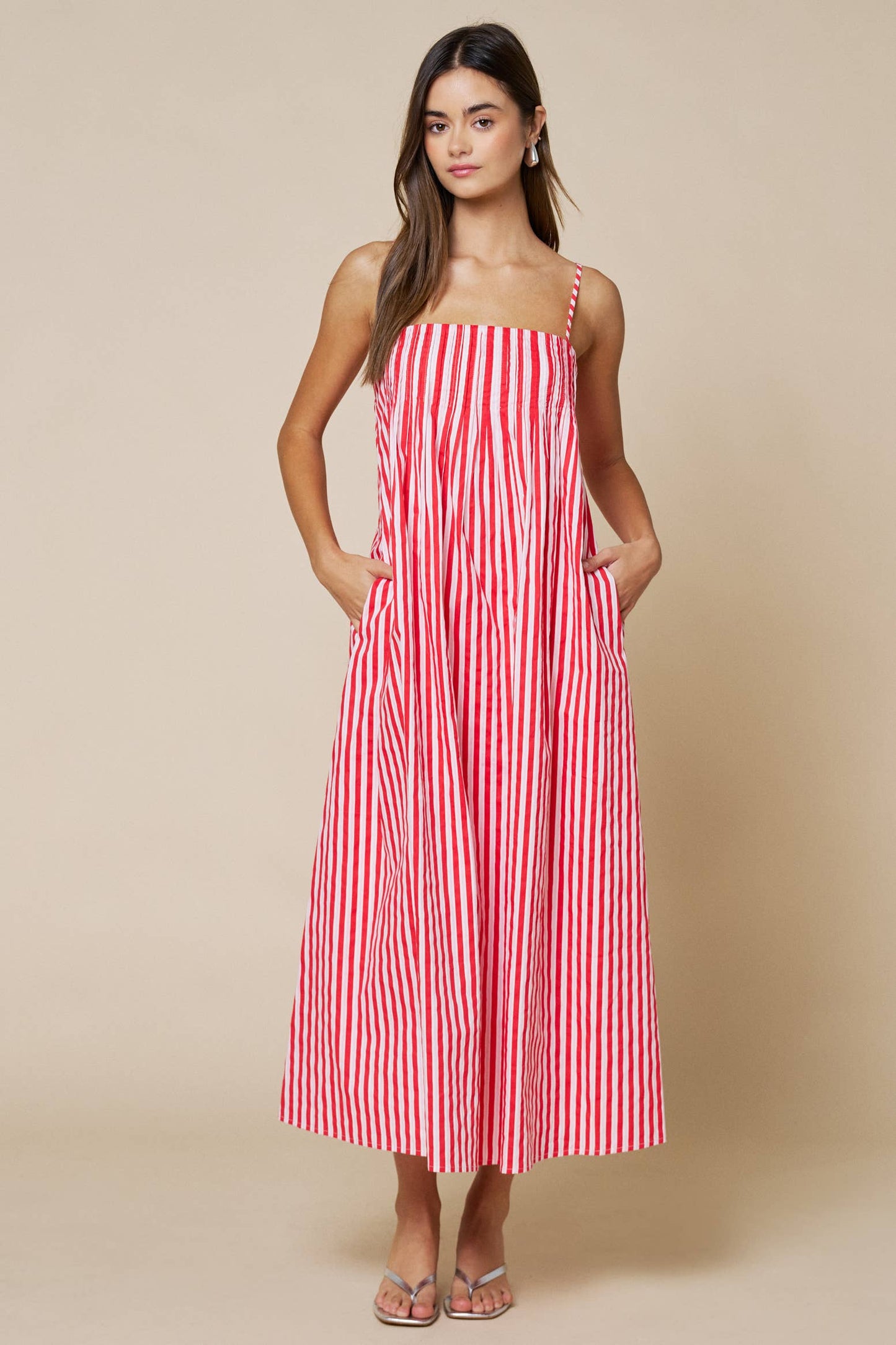 Red Stripe Maxi