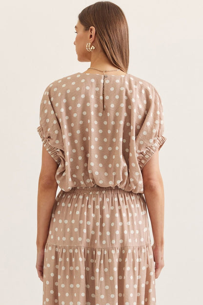 Sally Polka Dot Top