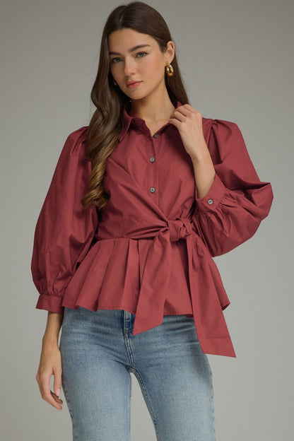 Brandy Puff Sleeve Top