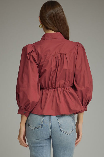 Brandy Puff Sleeve Top